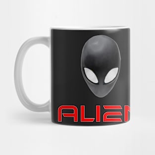 Space Aliens Extra Terrestrial UFO Mug